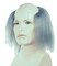 The Costume Center White Bald Tramp Riff Men Adult Halloween Wig Costume Accessory - One Size